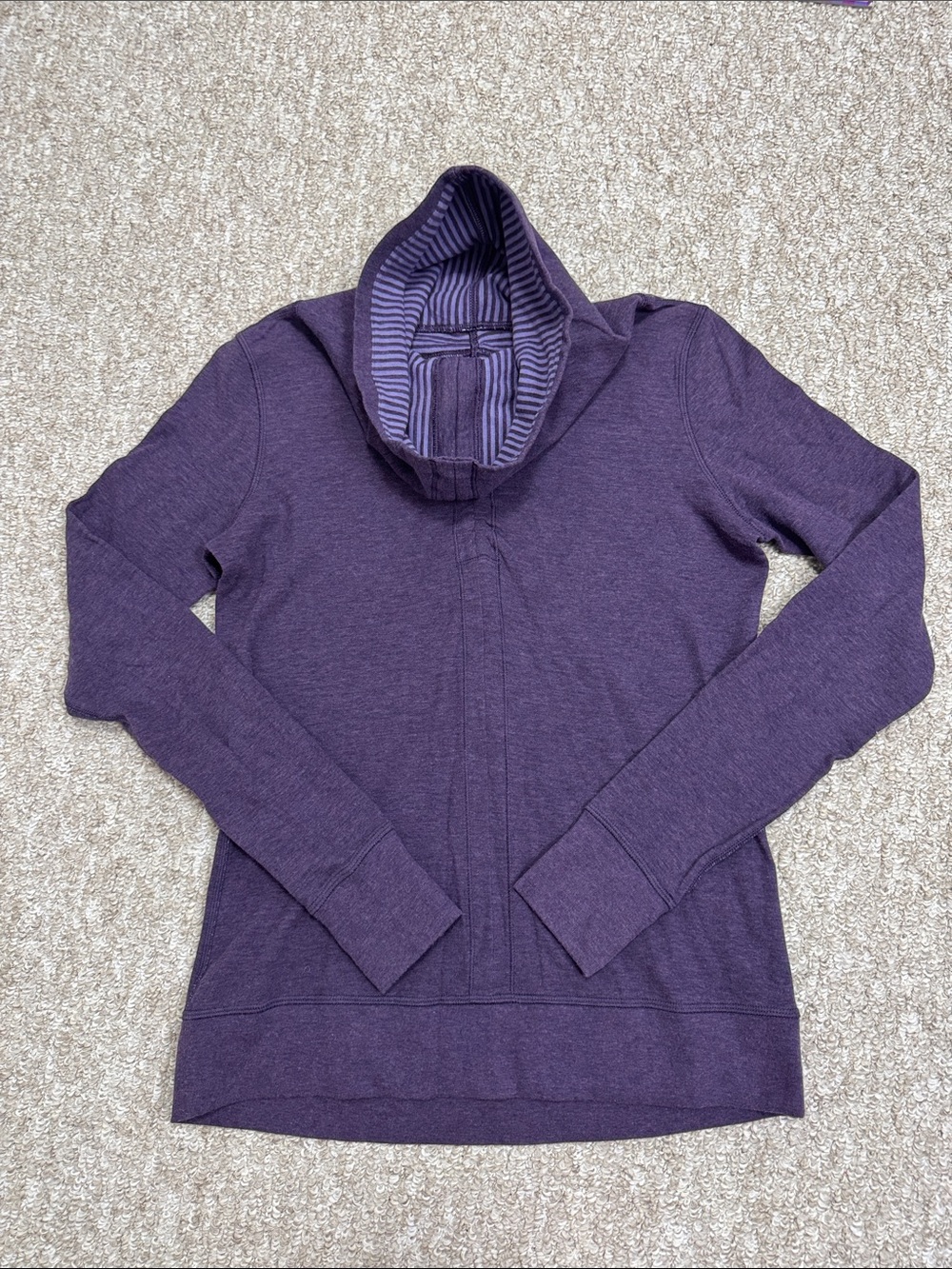 Lululemon Women’s Purple Hooded Sweater